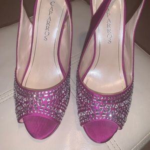 Caparros High heel peep toe wedding evening 👠shoe